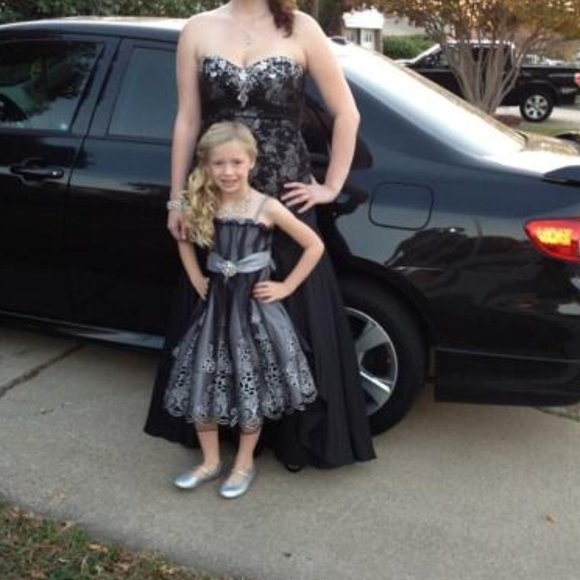 Camille La Vie Dresses & Skirts - NOT FOR SALE Camille La Vie Black Mermaid Ball Gown Size 16